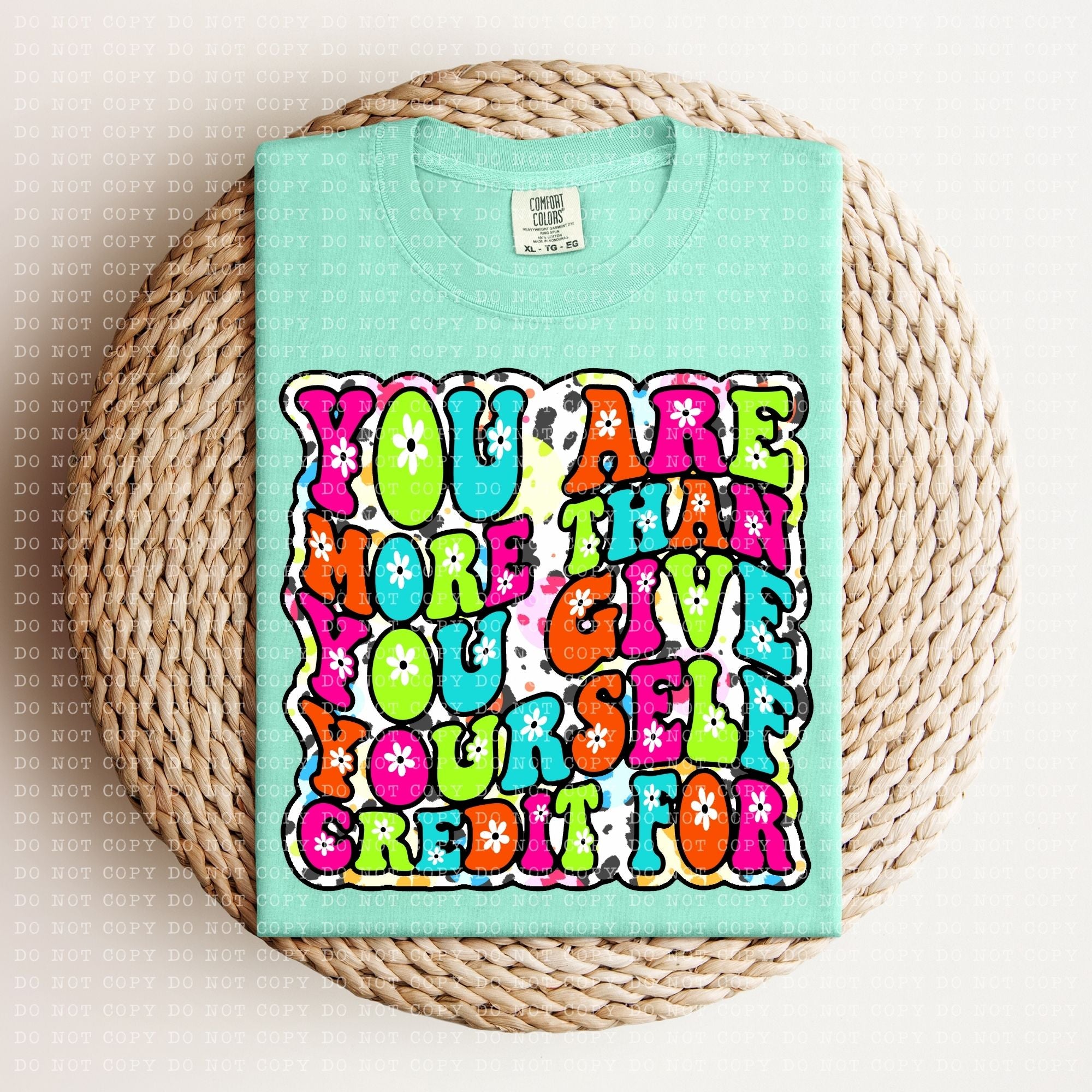 You are More than the Credit DTF