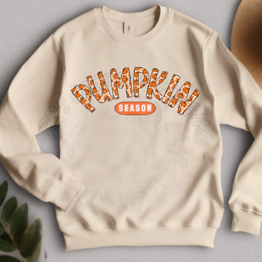 Pumpkin Spice Varsity DTF