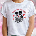 Love You To Death Skull DTF