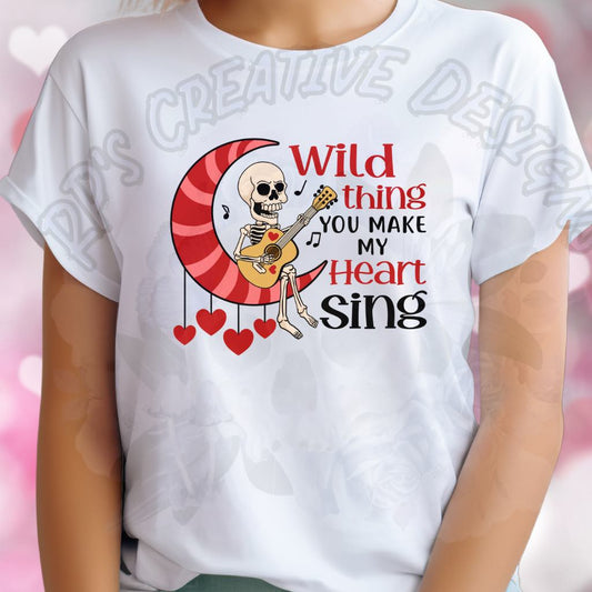 Wild Thing You Make My Heart Sing DTF
