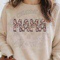 Mama Peach Leopard DTF