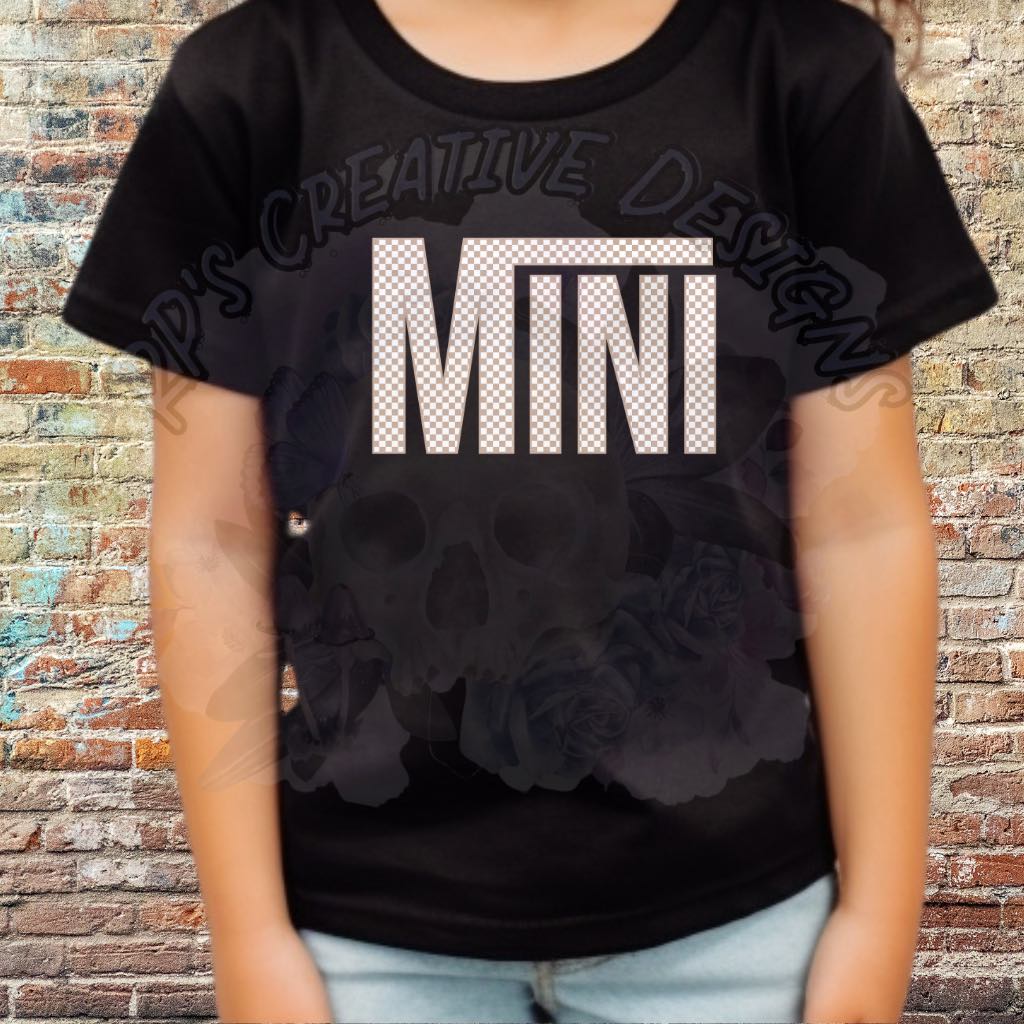 Checkered Mini DTF