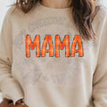 Mama Orange Plaid DTF