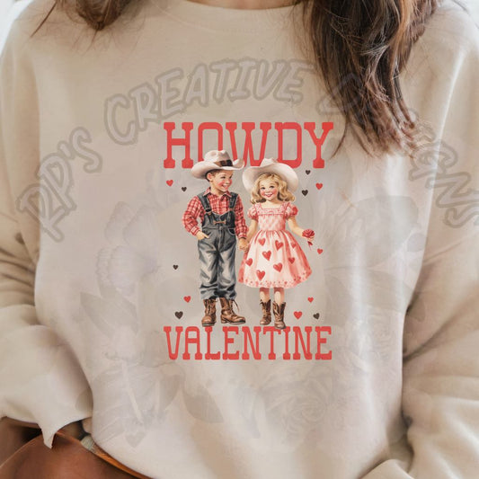 Howdy Valentine DTF
