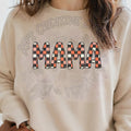 Mama Pink and Orange Squares DTF
