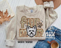 White Yorkie Fur Mom DTF