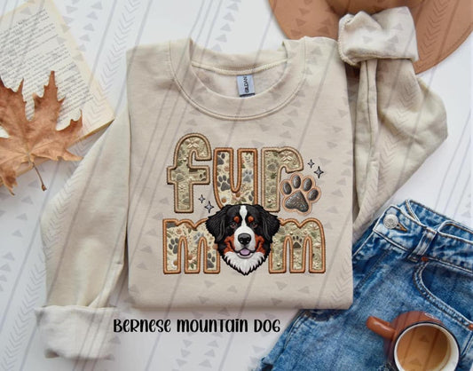 Bernese Mountain Dog Fur Mom DTF