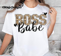Boss Babe Leopard DTF