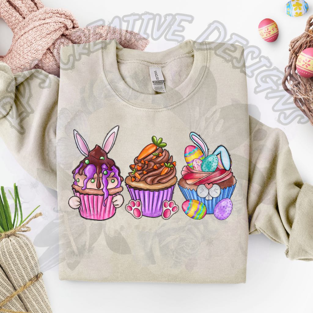 Easter Cupcakes  DTF