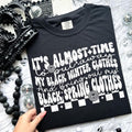Black Spring Clothes DTF