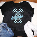 Checkered Mama Bunny DTF
