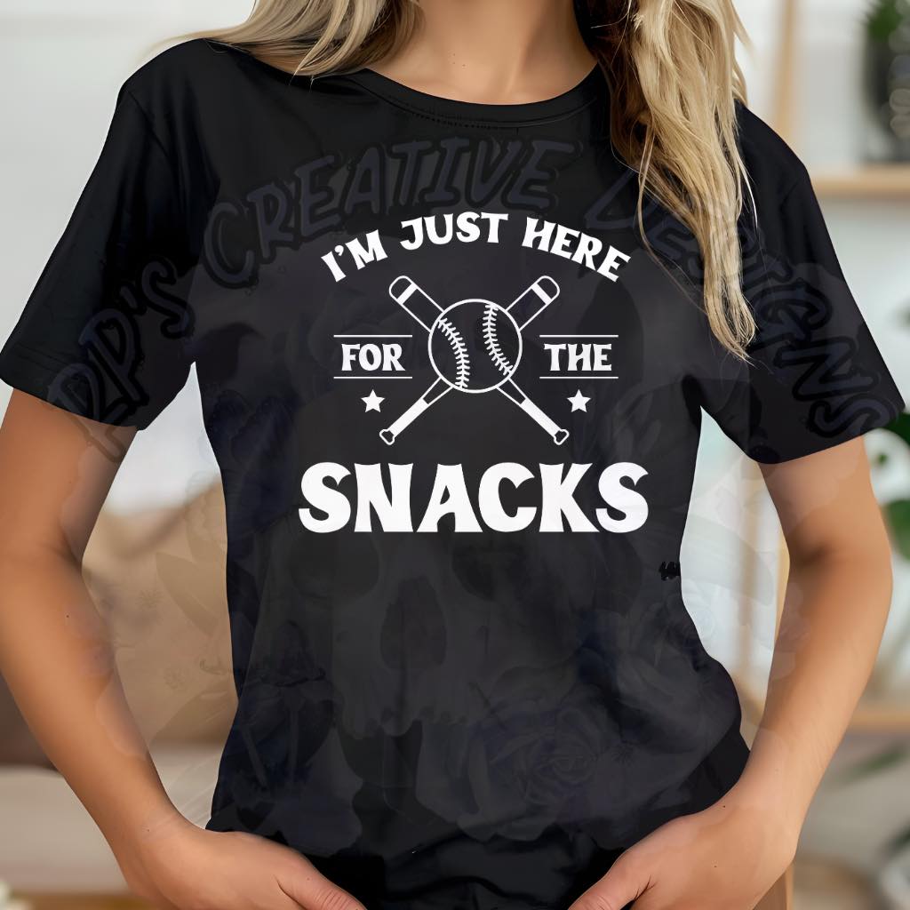 Just Here for the Snacks  DTF