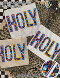 Holy Faux Embroidery DTF