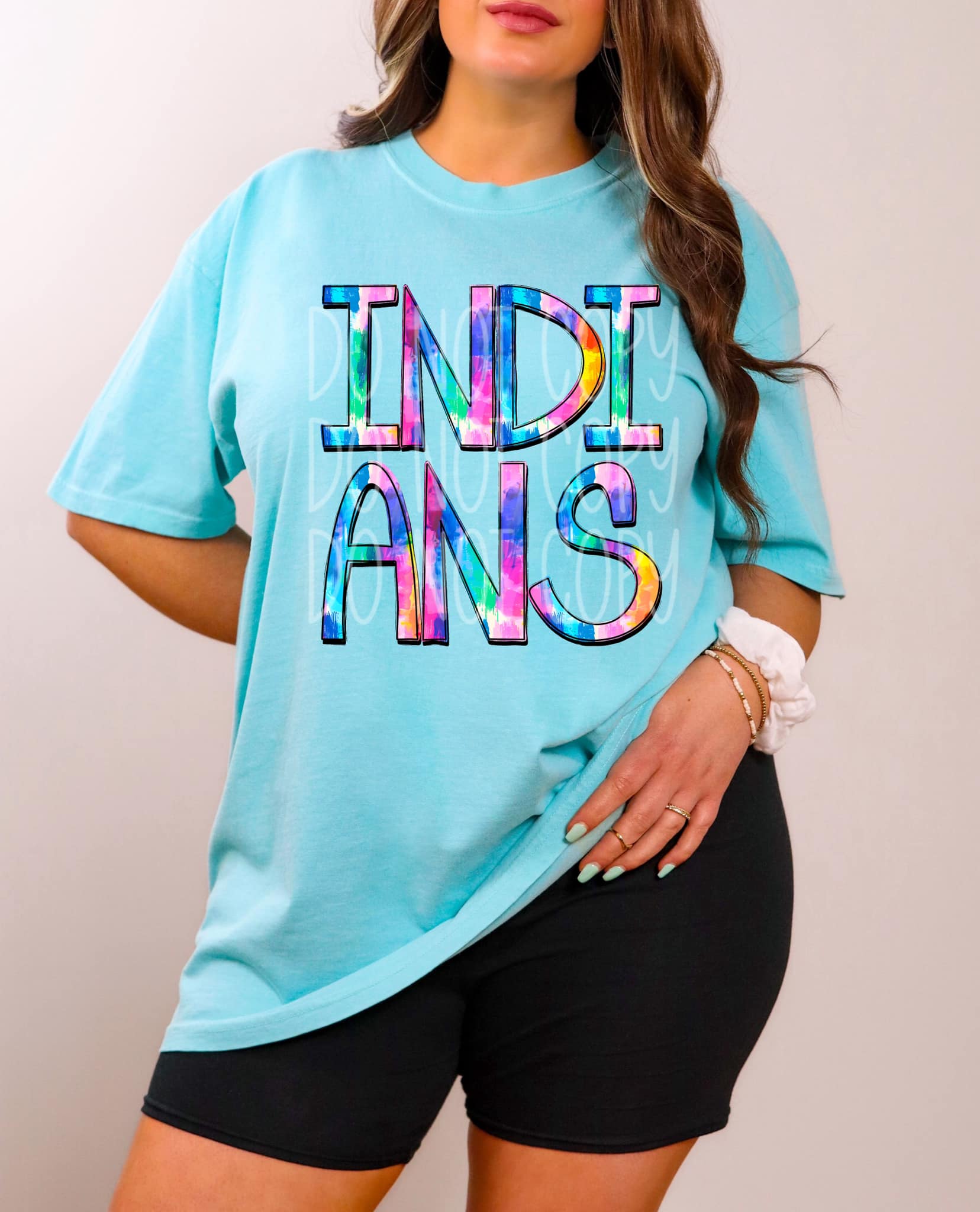 Tie Dye Indians DTF