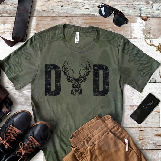 Dad Deer DTF