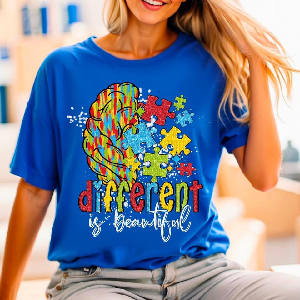 Different Is Beautiful DTF