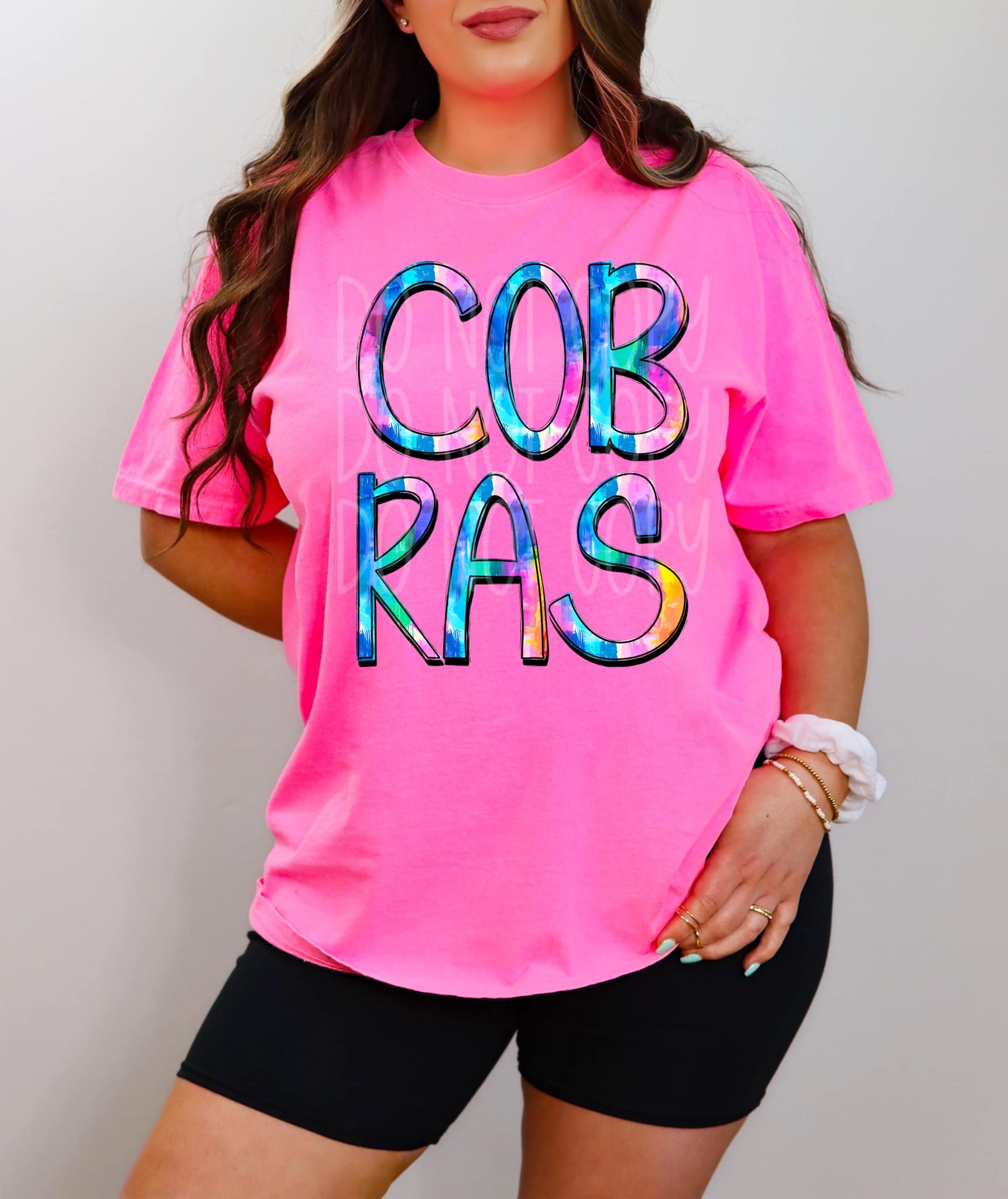 Tie Dye Cobras DTF