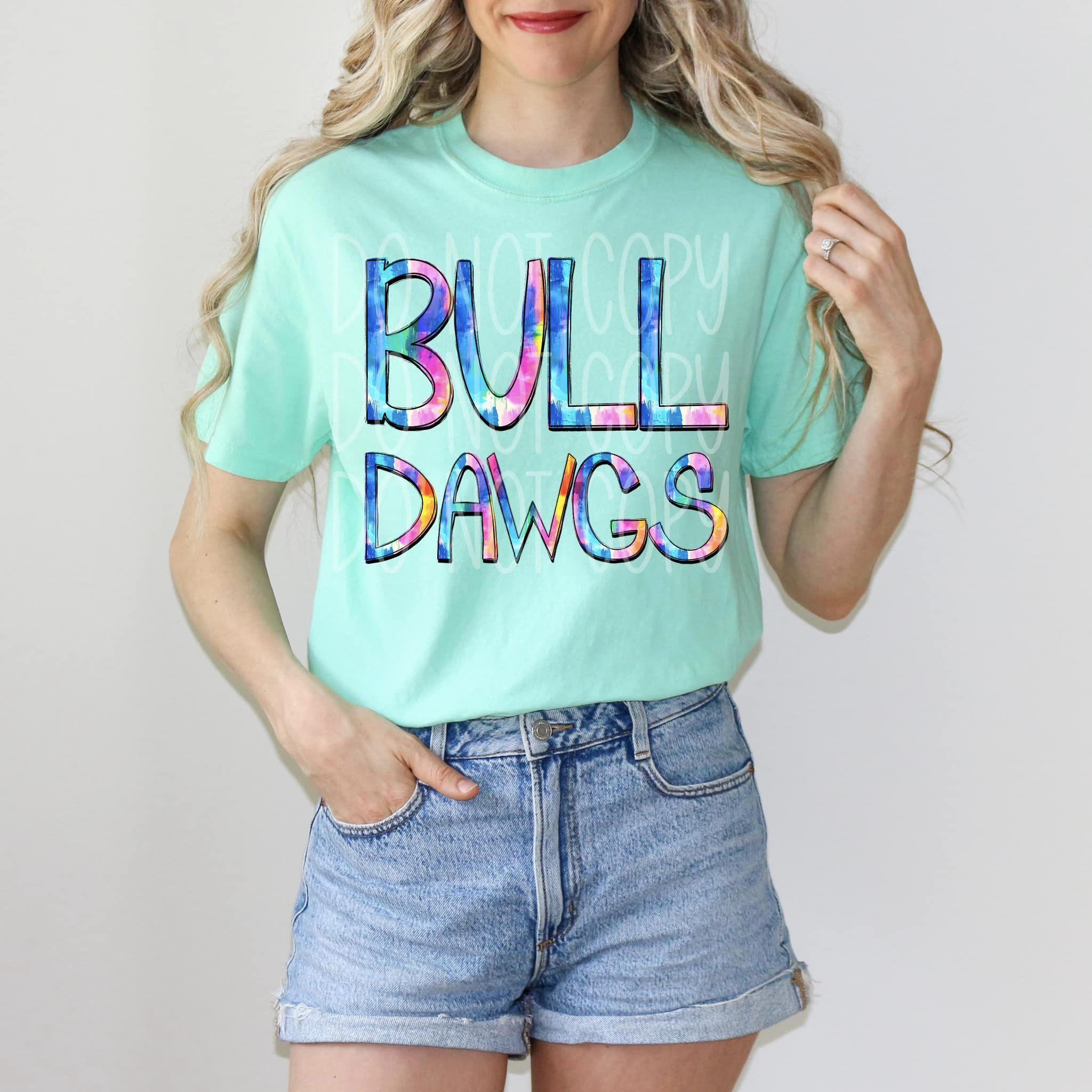 Tie Dye Bulldawgs  DTF