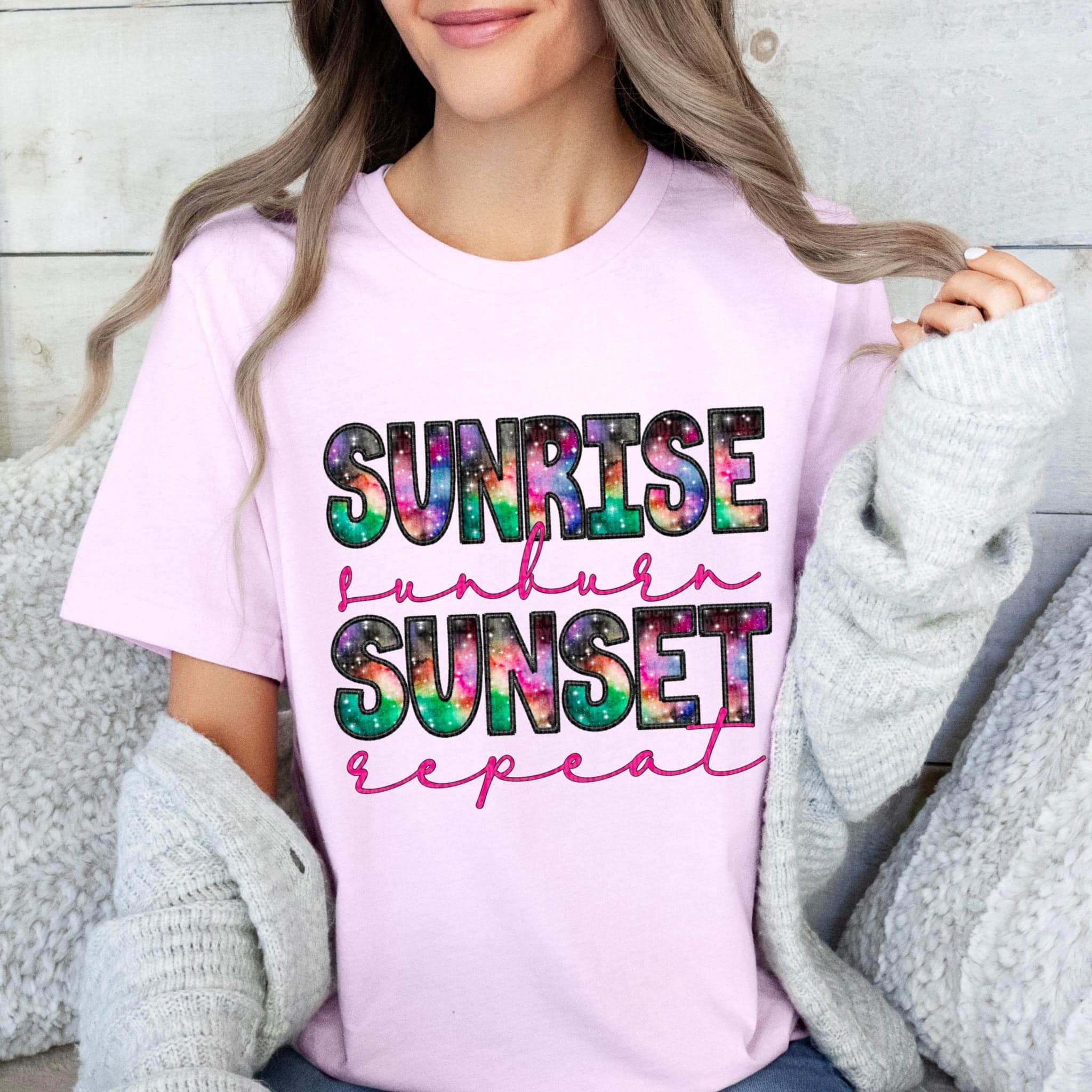 Sunrise Sunburn Sunset DTF