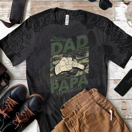 Papa is Priceless  DTF