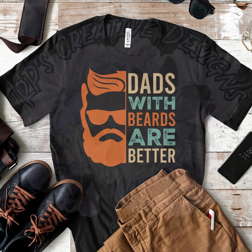 Dads with Beards  DTF