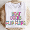 Boat Docks And Flip Flops DTF