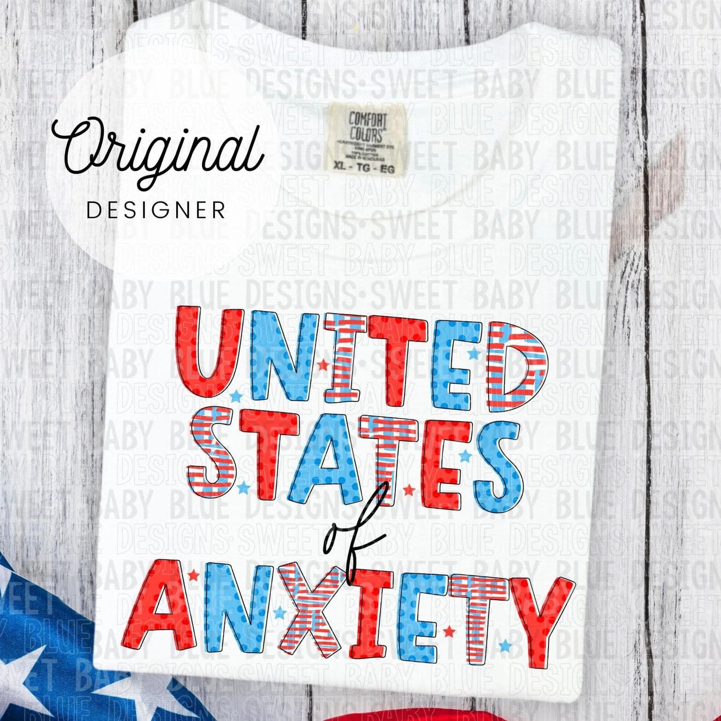 United States Of Anxiety DTF