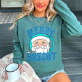 Merry And Bright Santa DTF