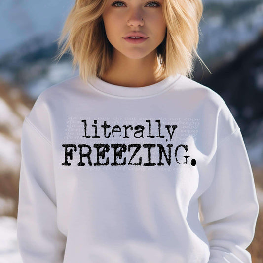 Literally freezing DTF