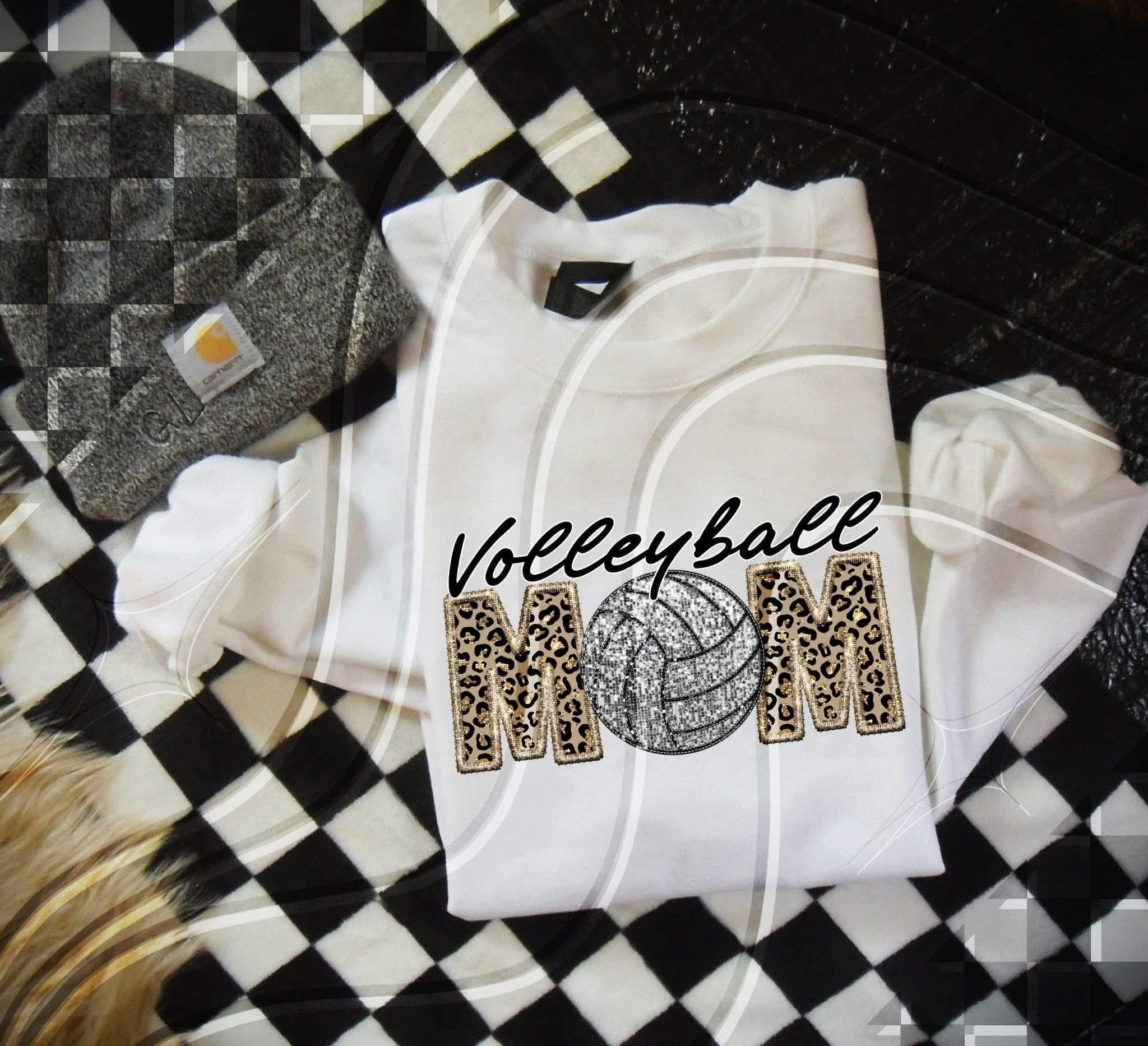Volleyball mom DTF