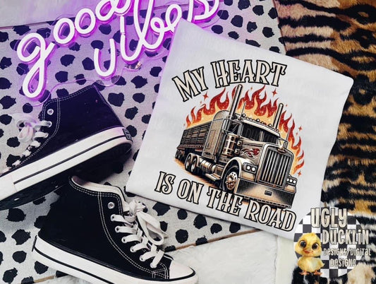 My heart is on the road DTF