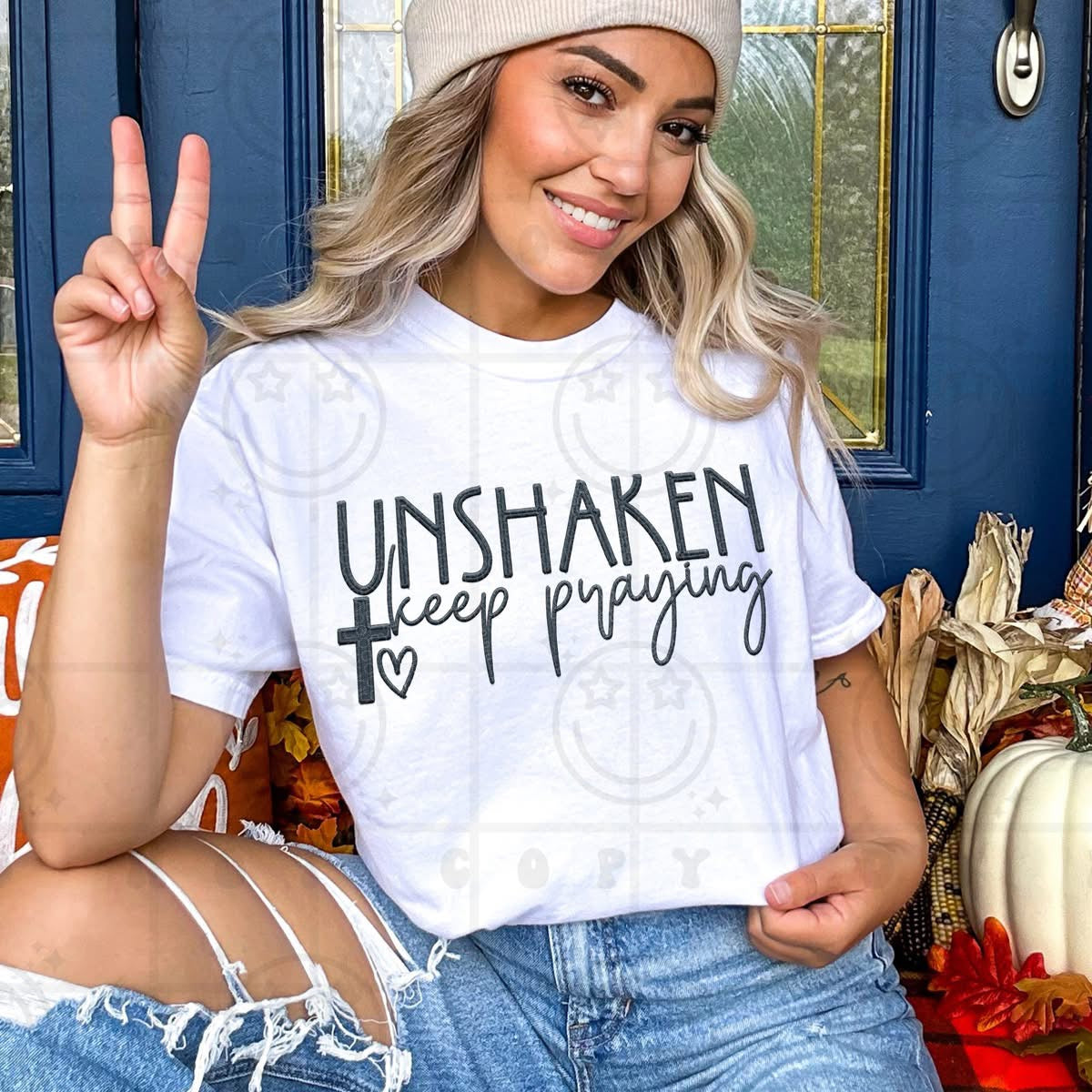 Unshaken Keep Praying DTF