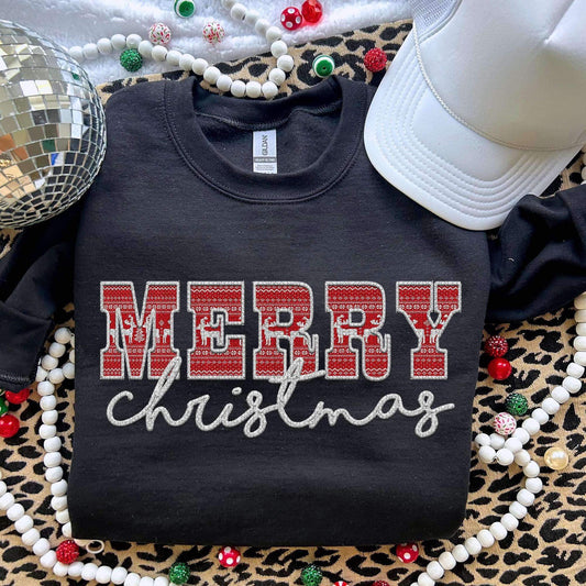 Merry Christmas DTF (white)