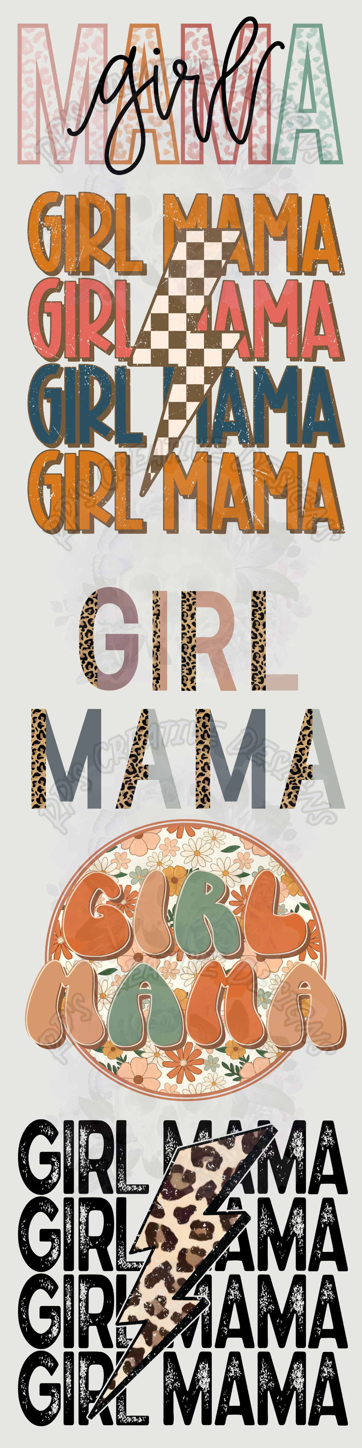 Girl Mama Gang Sheet