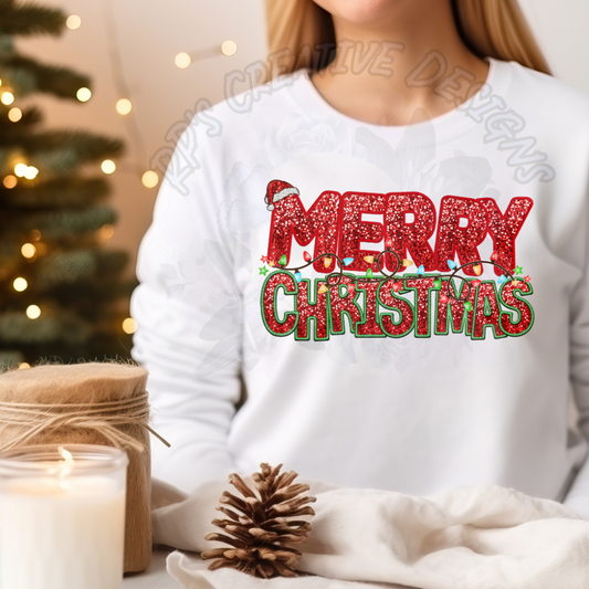 MERRY CHRISTMAS DTF