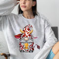 Red spotted Cow Gnome DTF
