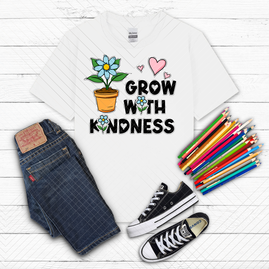 Grow with kindness DTF