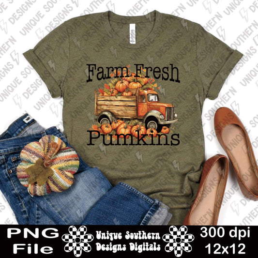 FARM FRESH PUMPKINS DTF - TWO DOLLA PALOOZA