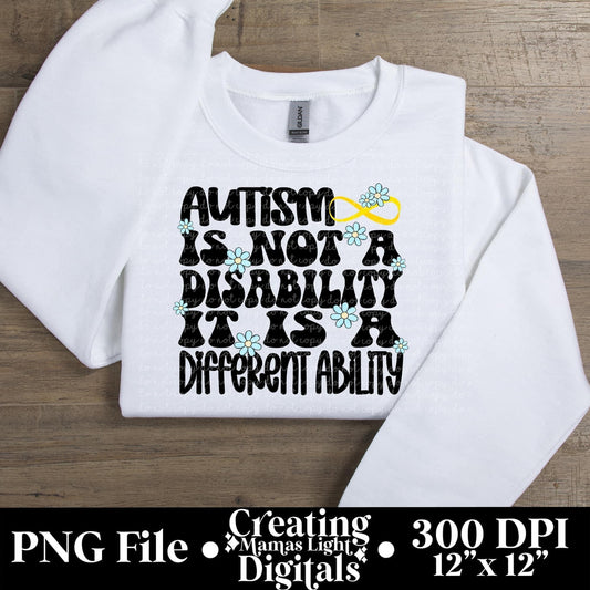 Autism is not a disability DTF