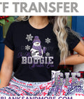 Bougie Winter Era Purple and silver  DTF