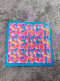 Beach stacked DTF