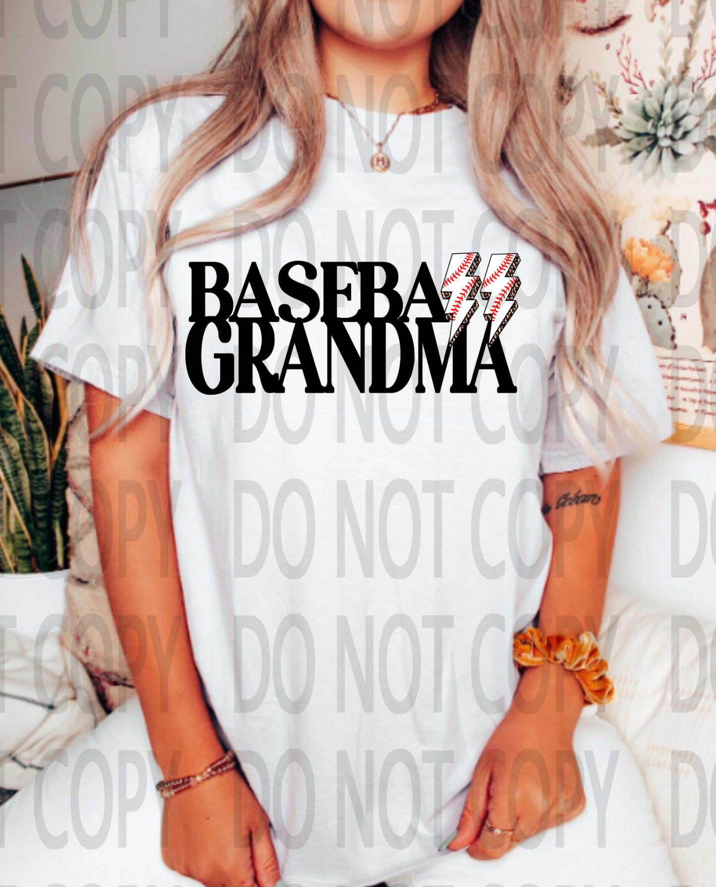 Baseball Grandma DTF