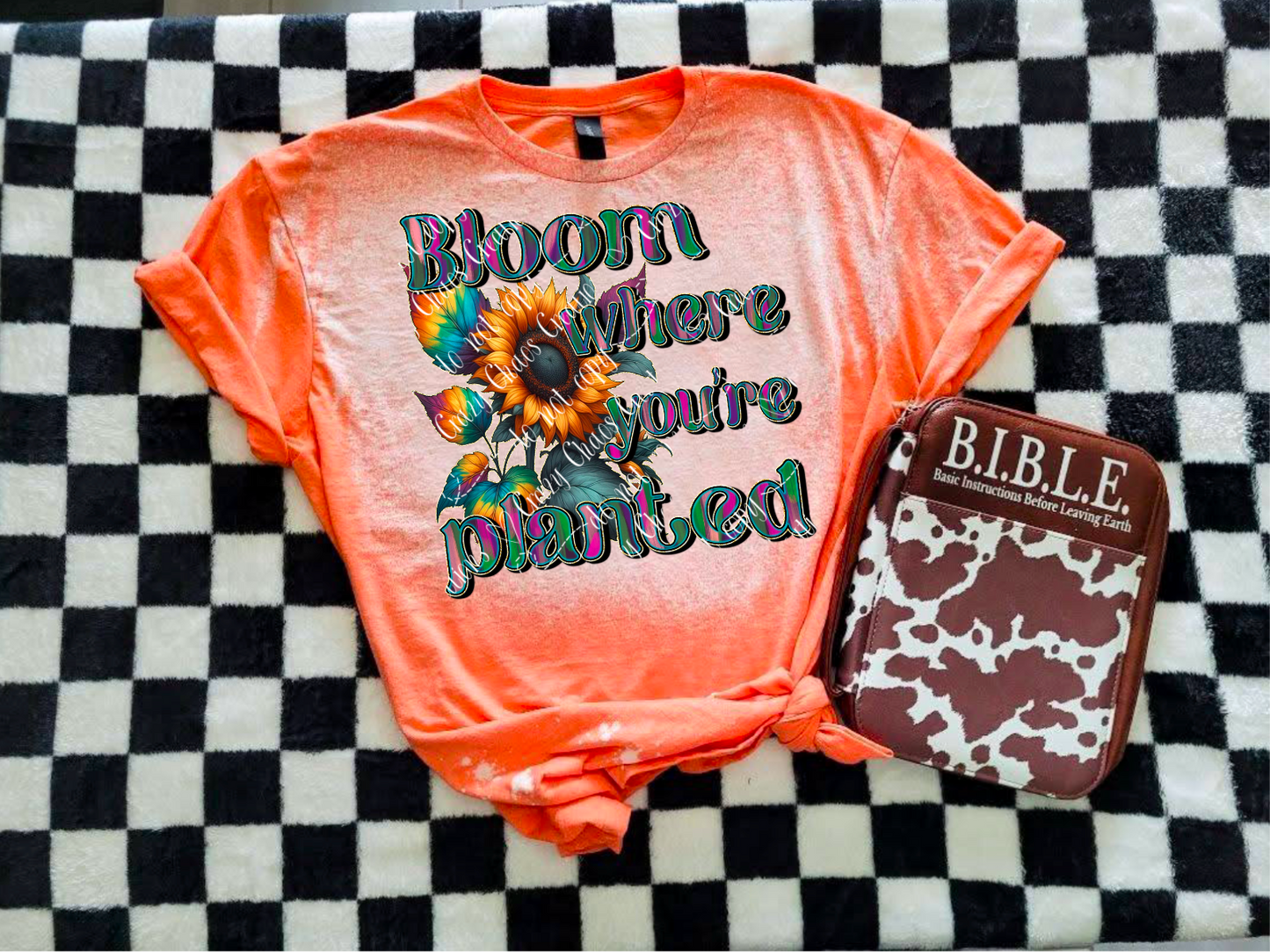 Bloom where you're planted DTF