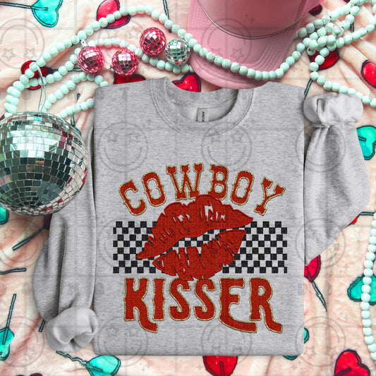 Cowboy Kisser DTF