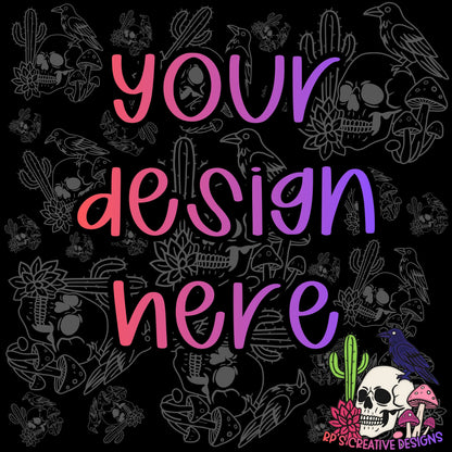 Create Your Own Completed Tee WS MOQ 3