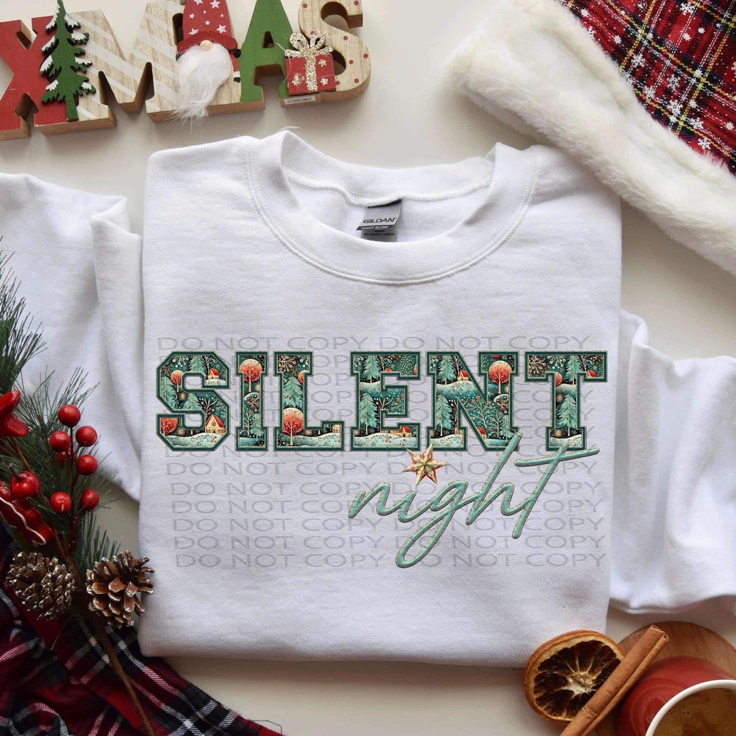 Silent Night DTF