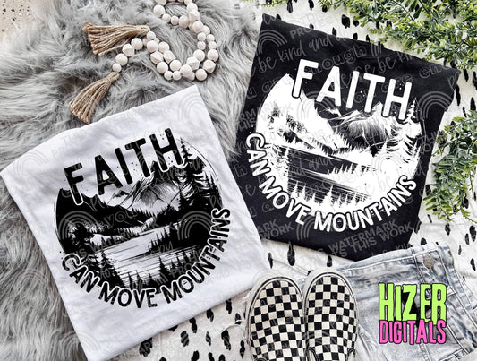 FAITH CAN MOVE MOUNTAINS DTF - TWO DOLLA PALOOZA