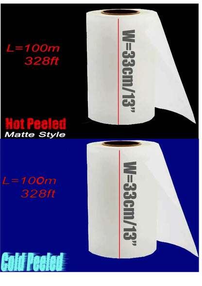DTF 13" and 24” COLD PEEL FILM