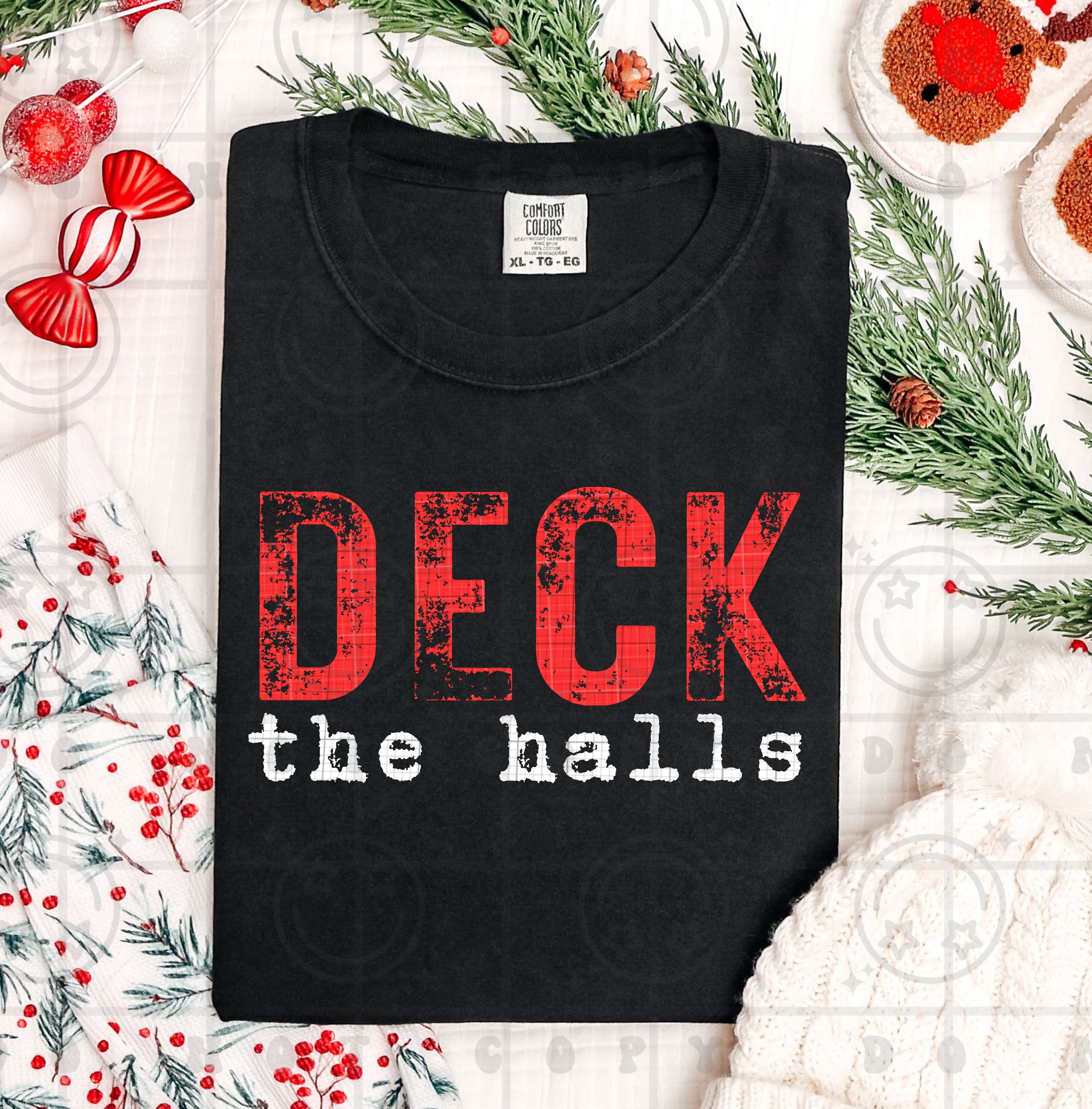 Deck the halls DTF