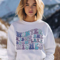 Winter kisses and snowflake wishes DTF